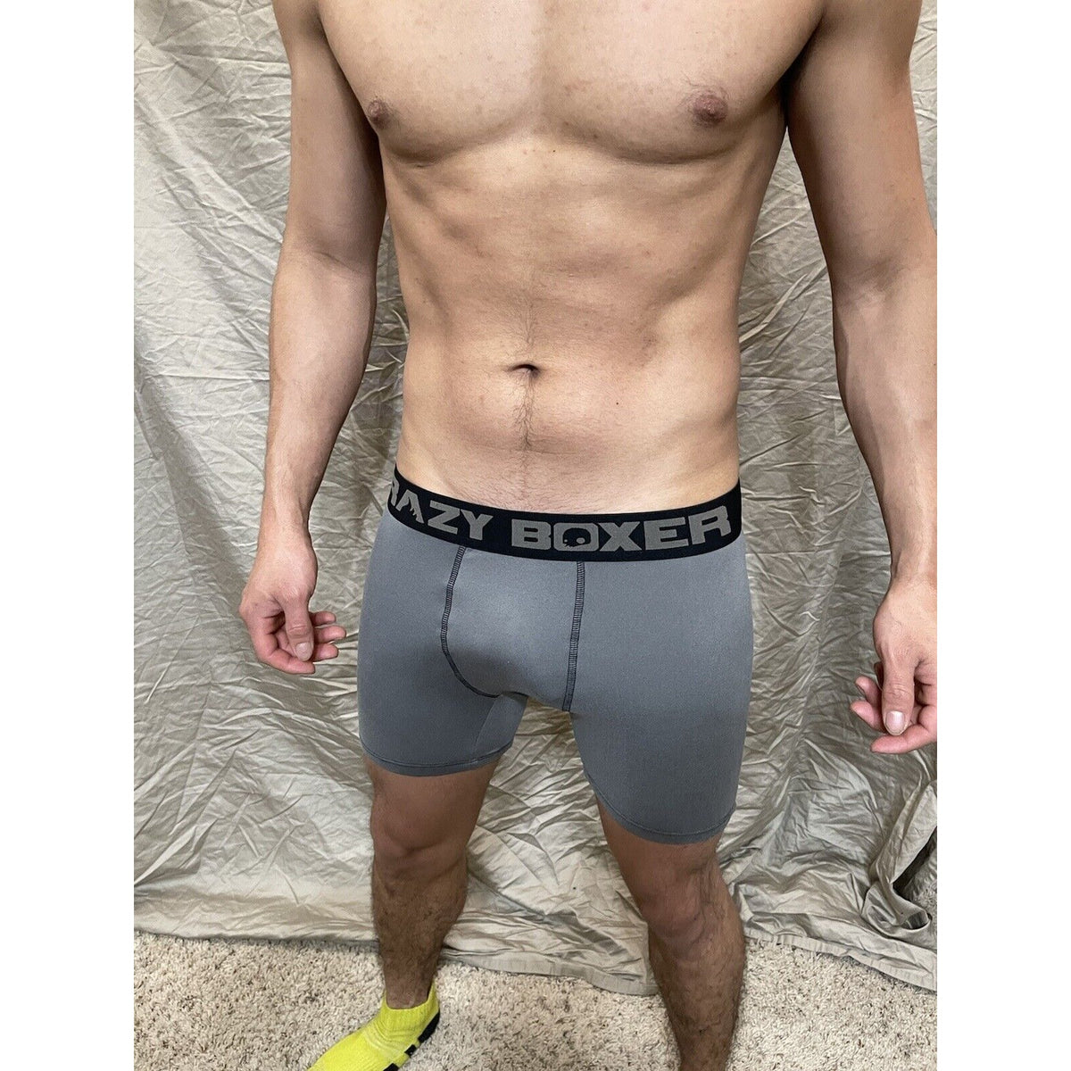 men's gray medium crazy boxer compression new and unworn Toy Story
