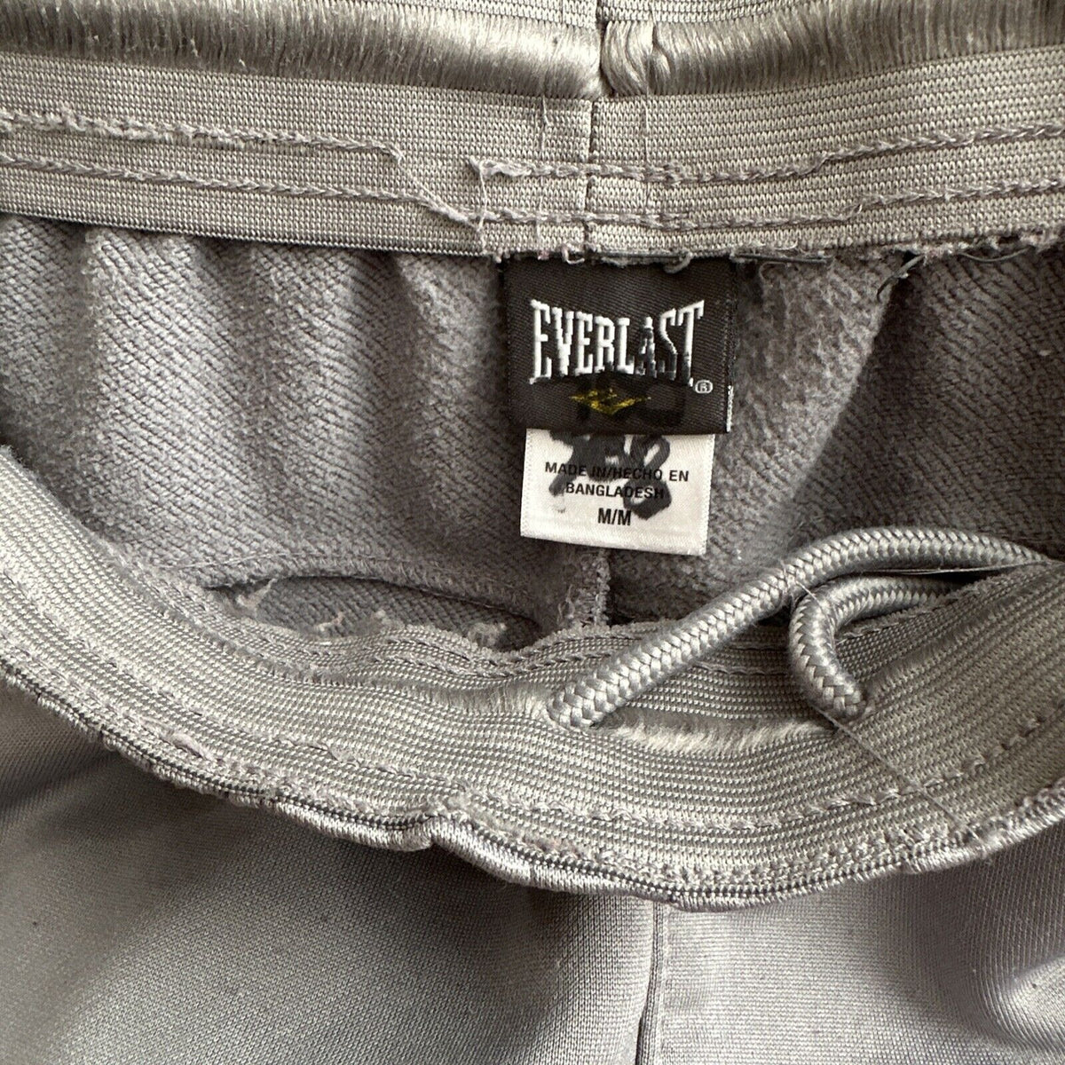 Men’s Gray Everlast Medium Sweatpants With Pockets
