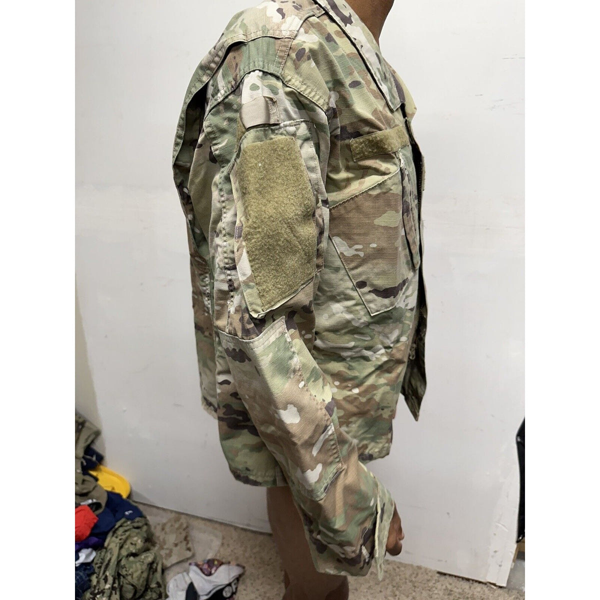 Men’s Ocp Army Air Force Top Blouse Coat Large Short