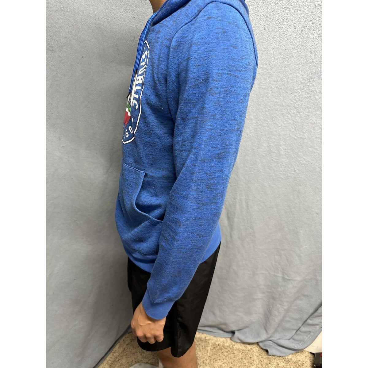 Men’s Medium Fifth Sun California Republic Blue Pullover Hoodie