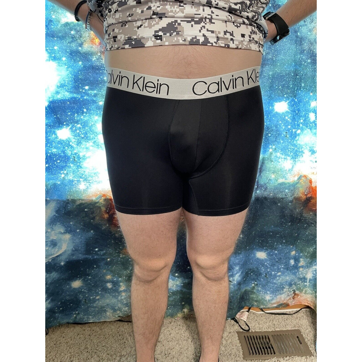 men's calvin klein black compression shorts XL Extra Large
