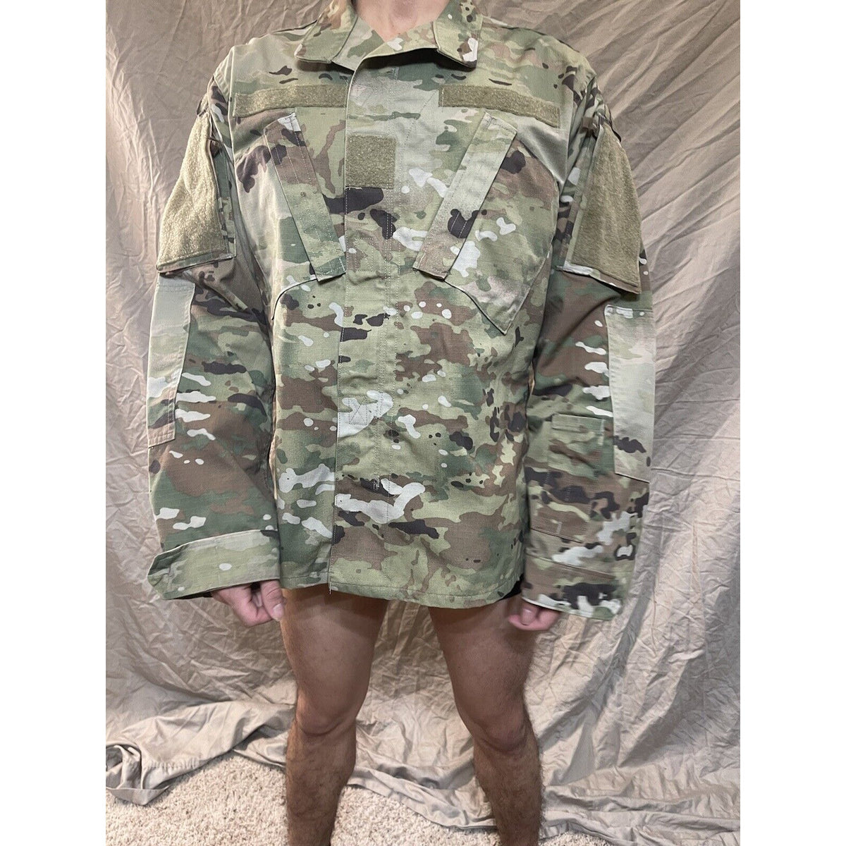 men’s ocp top blouse medium regular army combat air force space force New
