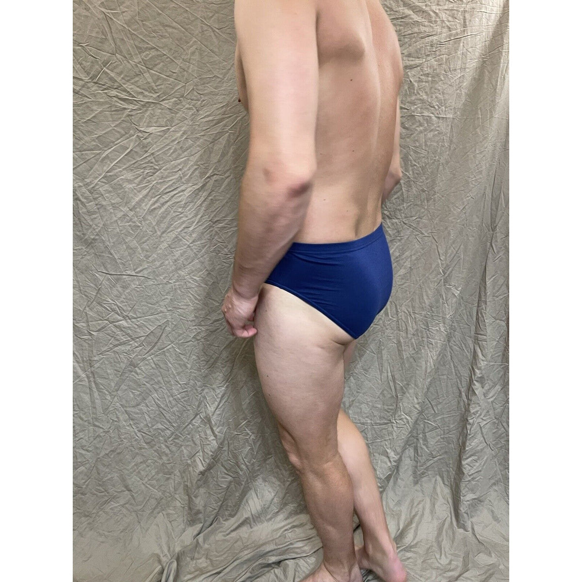 men's blue papi large brief cotton