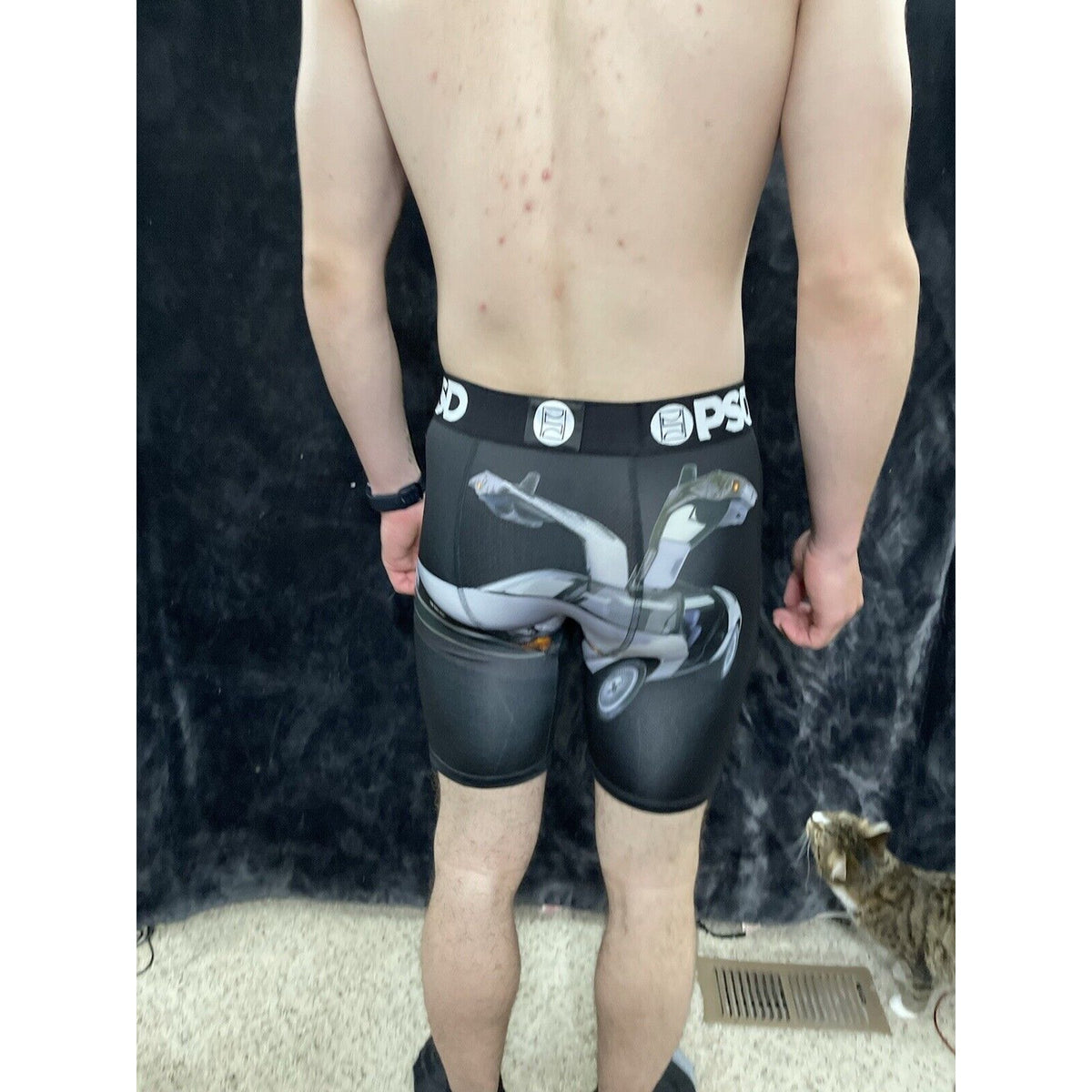 Men’s PSD DELOREAN BOXER BRIEF SIZE Medium  NEW