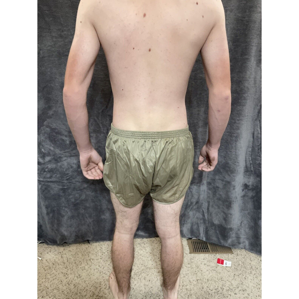 men's soffe ranger panties tan athletic Silkies shorts Medium