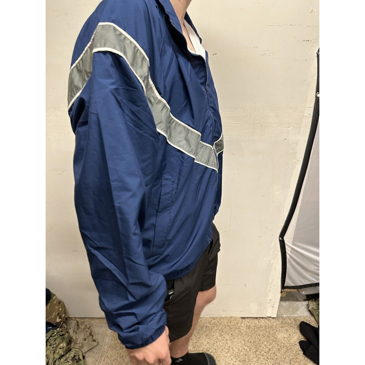 Men’s Medium Long Us Air Force Improved Pt Uniform Top Jacket Full Zip