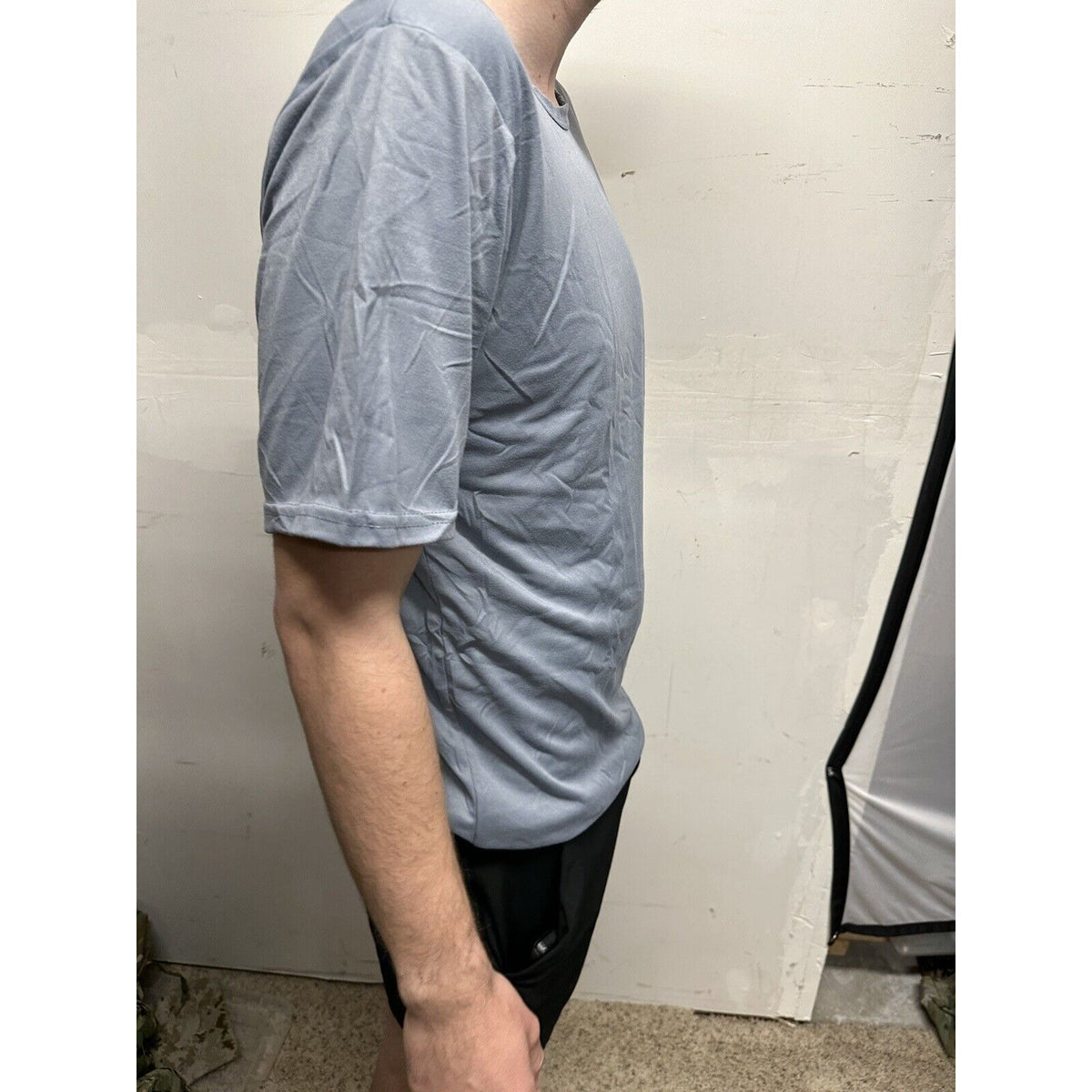 Men’s TKO Large Gray Short Sleeve Tshirt  polyester