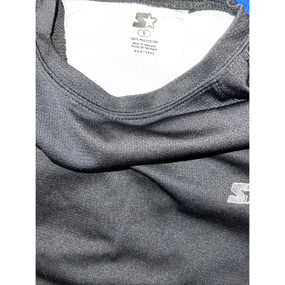 Starter Core Short Sleeve Shirt Dri-Star Black Men’s Size Small