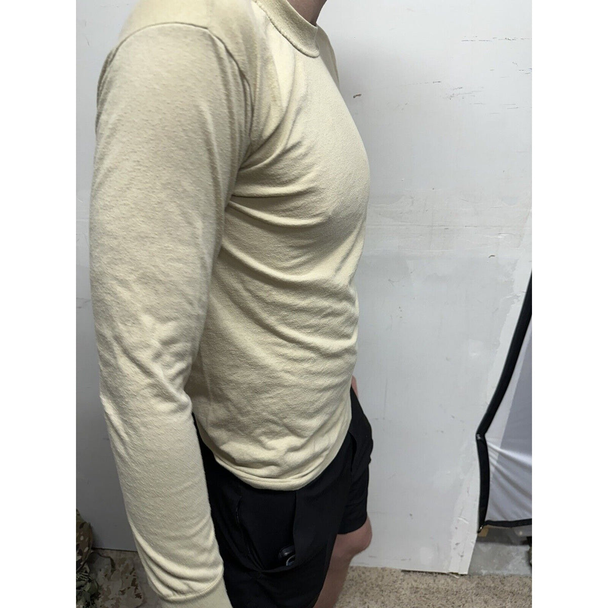 Men’s Tan duke Medium Long Sleeve Civil Air Patrol Uniform Shirt