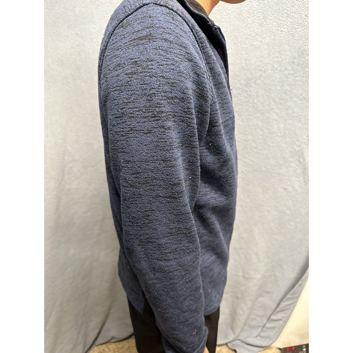 Men’s Blue 1/4 Zip Pullover Colorado Vail Gear For Sports Sweater