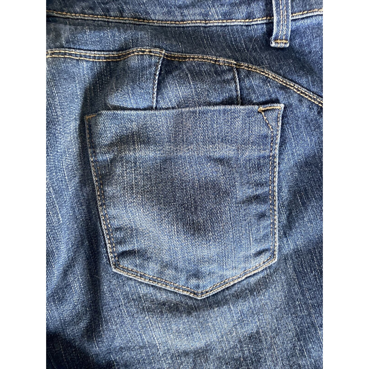 Nine West Women’s Size 12/30 Average Cotton Stretch Denim Capri Jeans