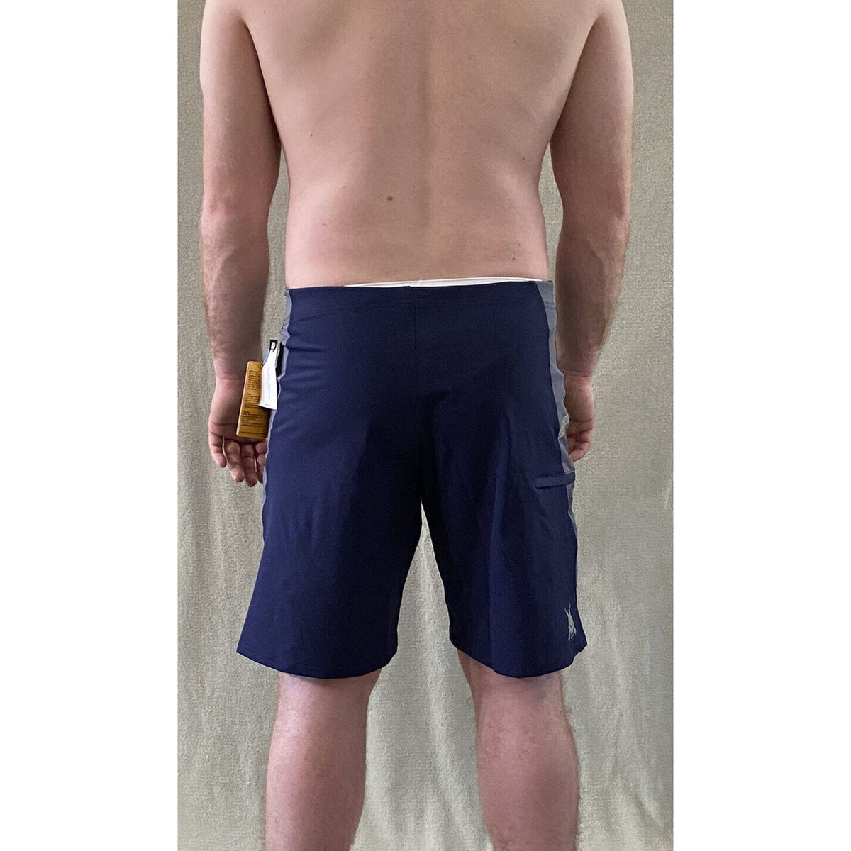 Soffe Extreme Training XT46 Men’s 36 (L) Navy Blue Gray Utility Board Shorts NWT