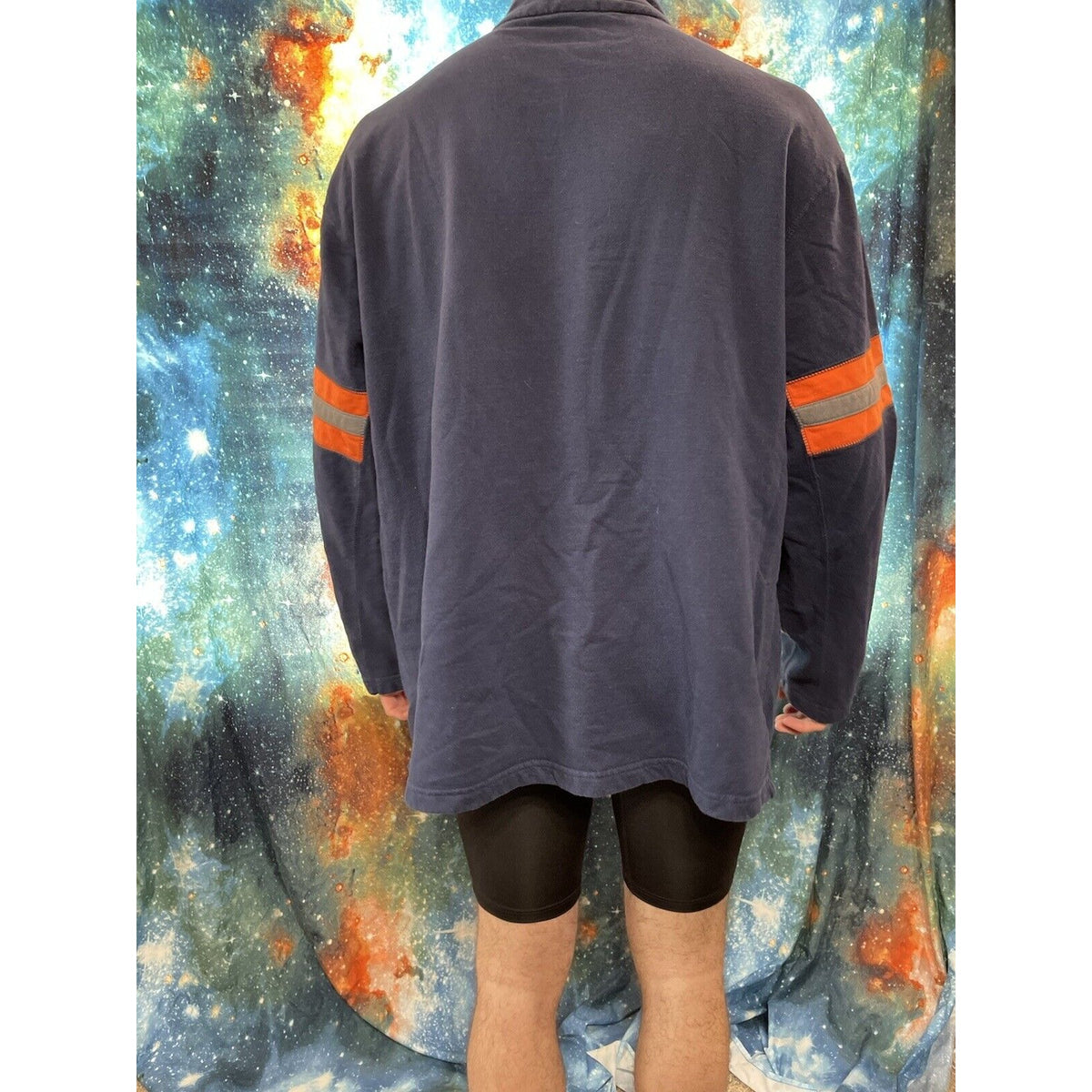 Men's NFL team apparel denver broncos pull over medium