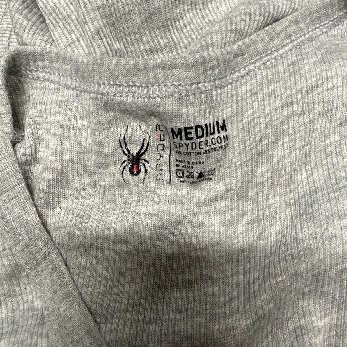 Men’s Gray Spyder Medium Gray Muscle Shirt Tank