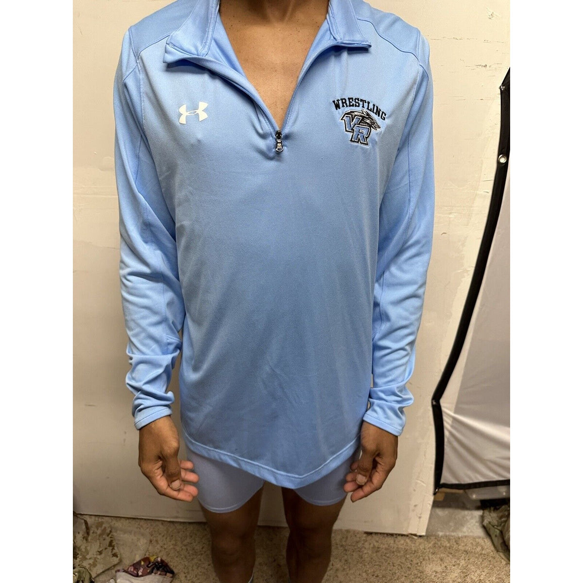 Men’s Vista Ridge 1/4 Zip Pullover Wrestling Shirt XL