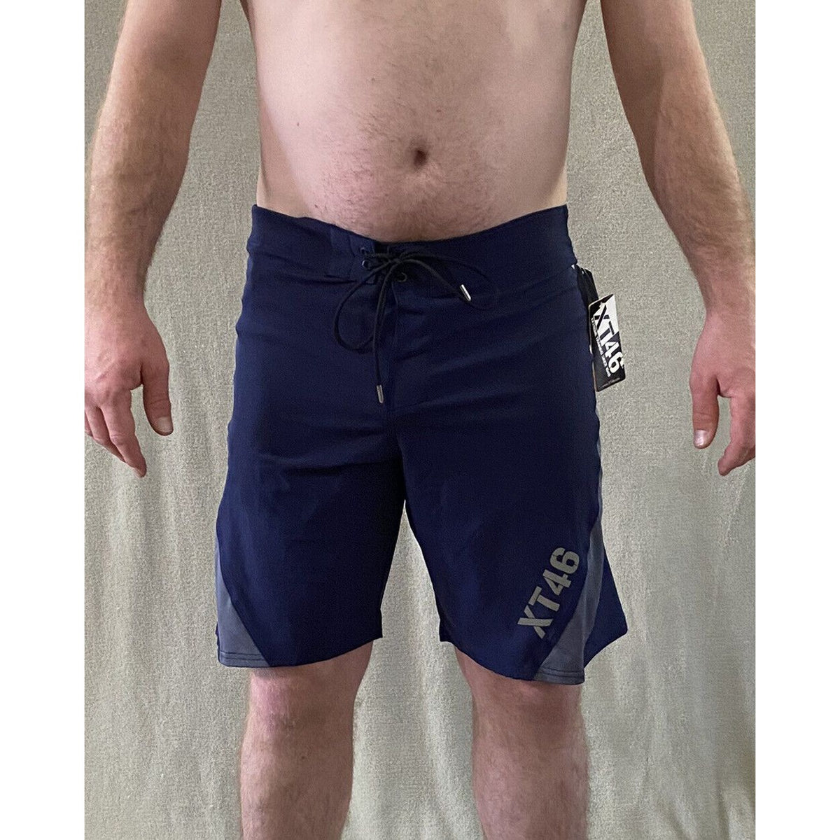 Soffe Extreme Training XT46 Men’s 36 (L) Navy Blue Gray Utility Board Shorts NWT
