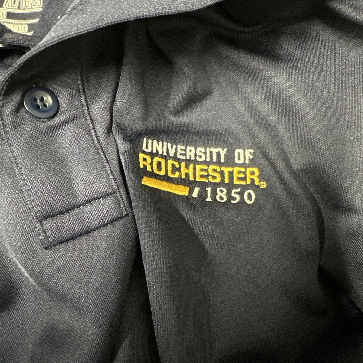 Men’s Dark blue XL Under Armour Loose Polo Shirt University Of Rochester 1850