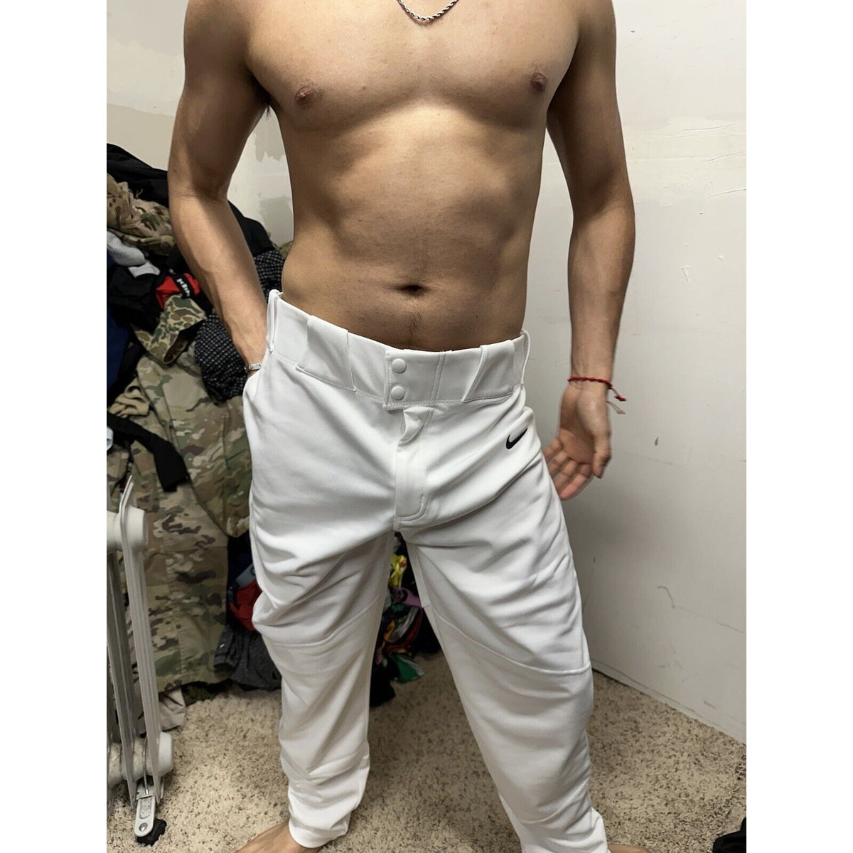 Men’s team Nike White baseball Pants Medium