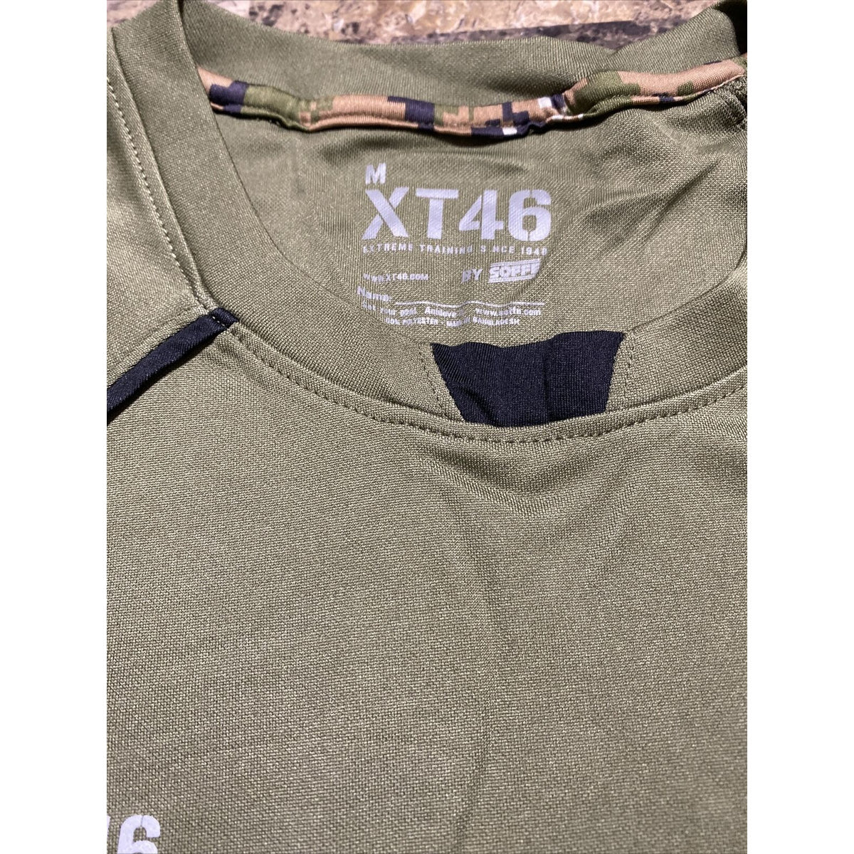 Soffe Extreme Training XT46 Men’s Medium Army Green Polyester Military Shirt NWT