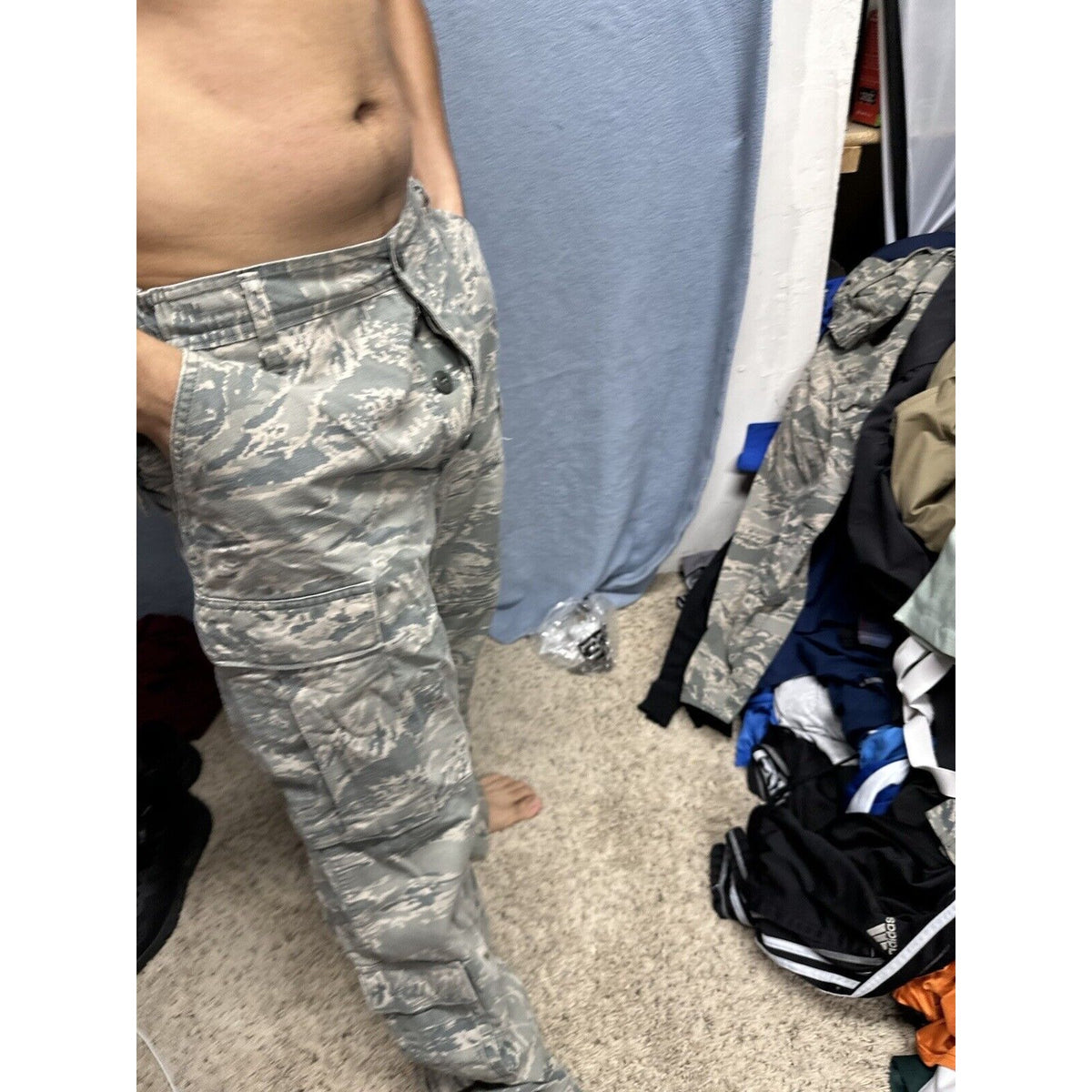 Men’s Abu Pants Airman Battle Uniform USAF Civil Air Patrol 32R Trousers