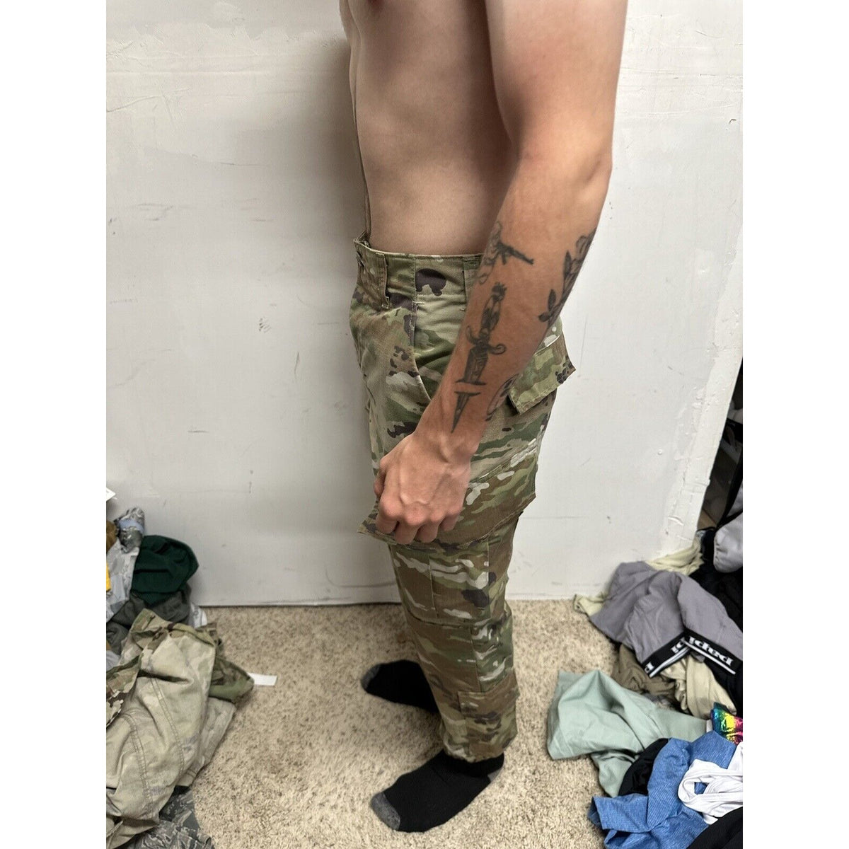 Propper Acu Trouser 50/50 Nyco Rp Medium Short Ocp Army Air Force Space Pants