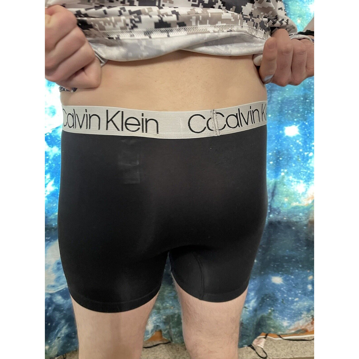 men's calvin klein black compression shorts XL Extra Large