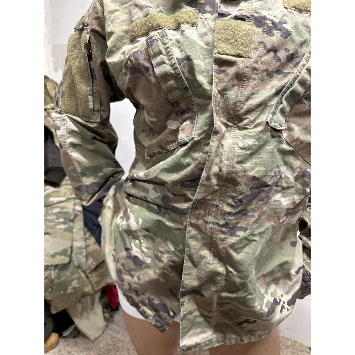 Men’s Ocp Army Combat Uniform Large Long Top Blouse Space Force