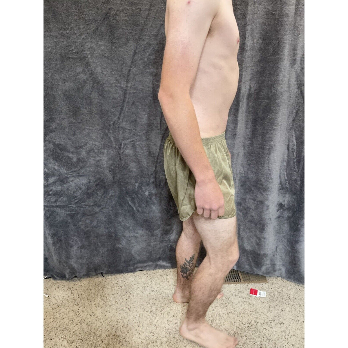 men's soffe ranger panties tan athletic Silkies shorts Medium