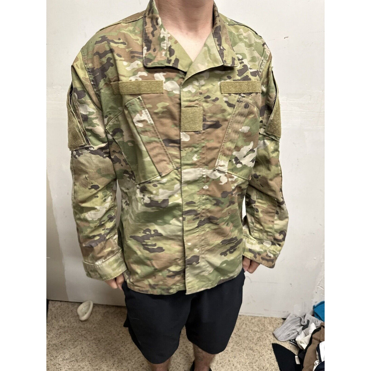 Men’s Medium Regular OCP Army Top Blouse Air Force USSF