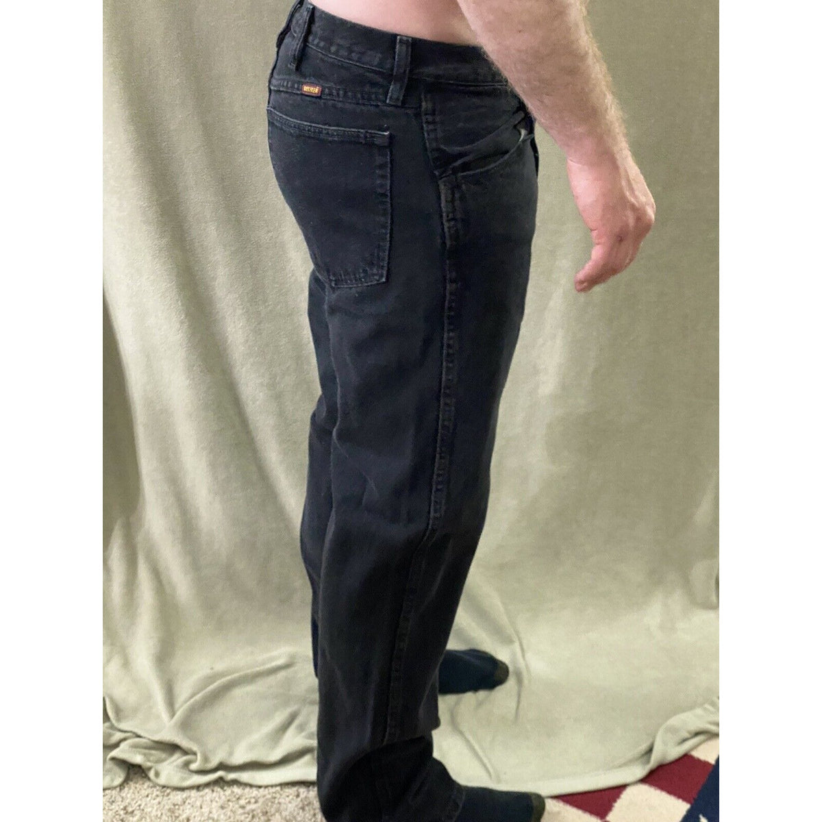 Wrangler Rustler Regular Men’s size 34x32 Black Jeans