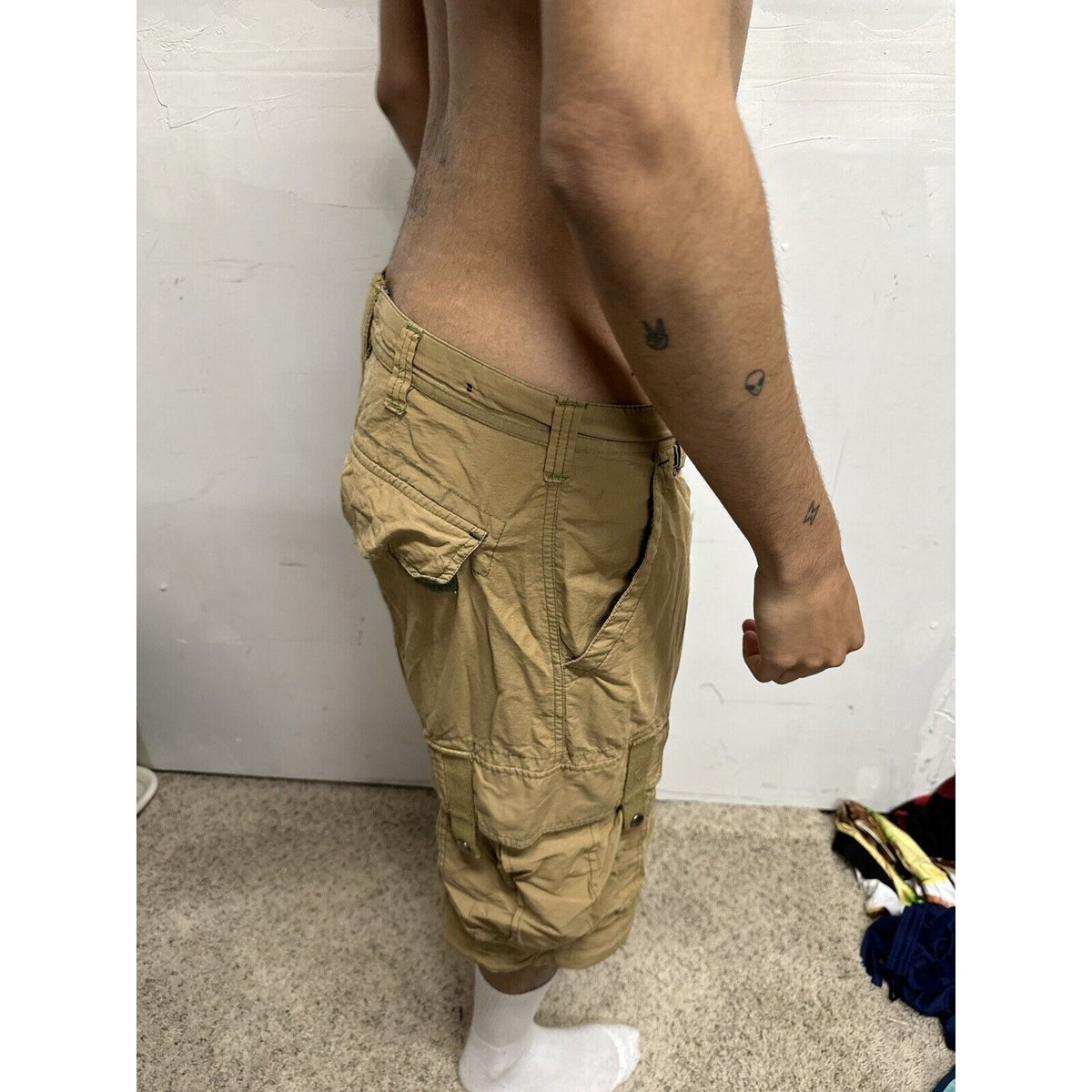 Men’s Brown Wear First Size 32 Shorts