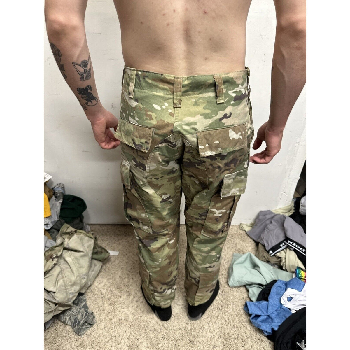 Propper Acu Trouser 50/50 Nyco Rp Medium Short Ocp Army Air Force Space Pants