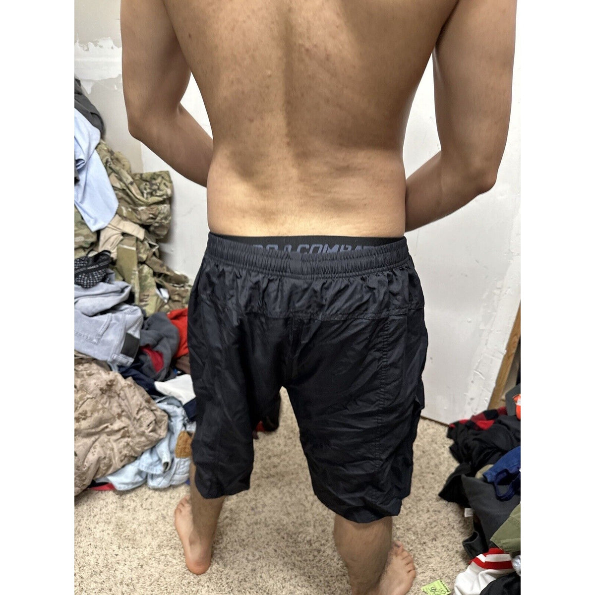 Men’s Black Ezrun XL Padded Bike Cycle Shorts