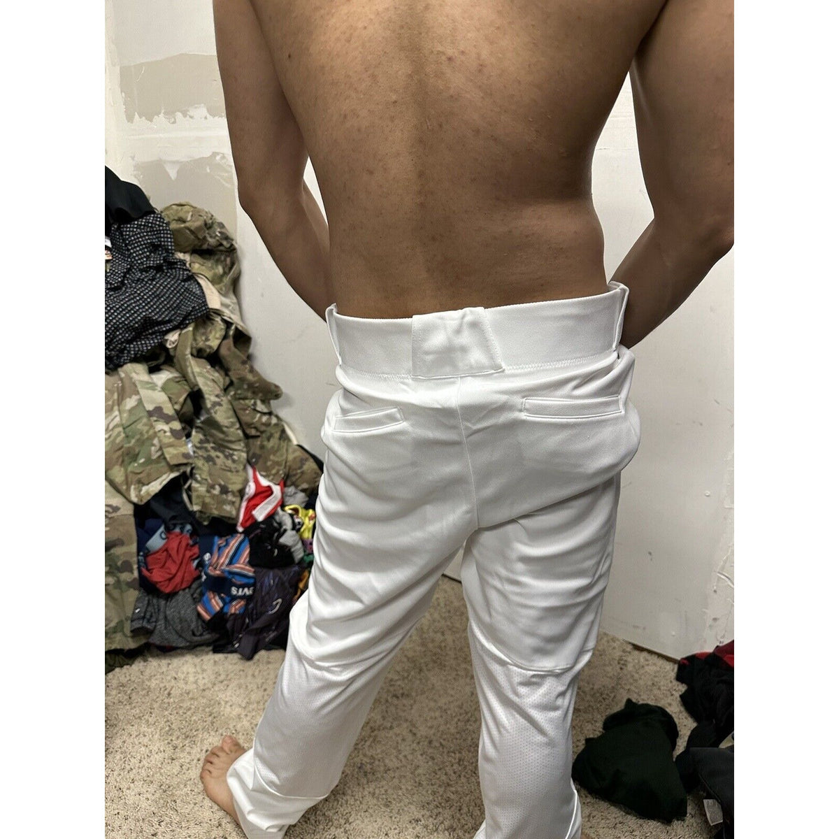 Men’s team Nike White baseball Pants Medium