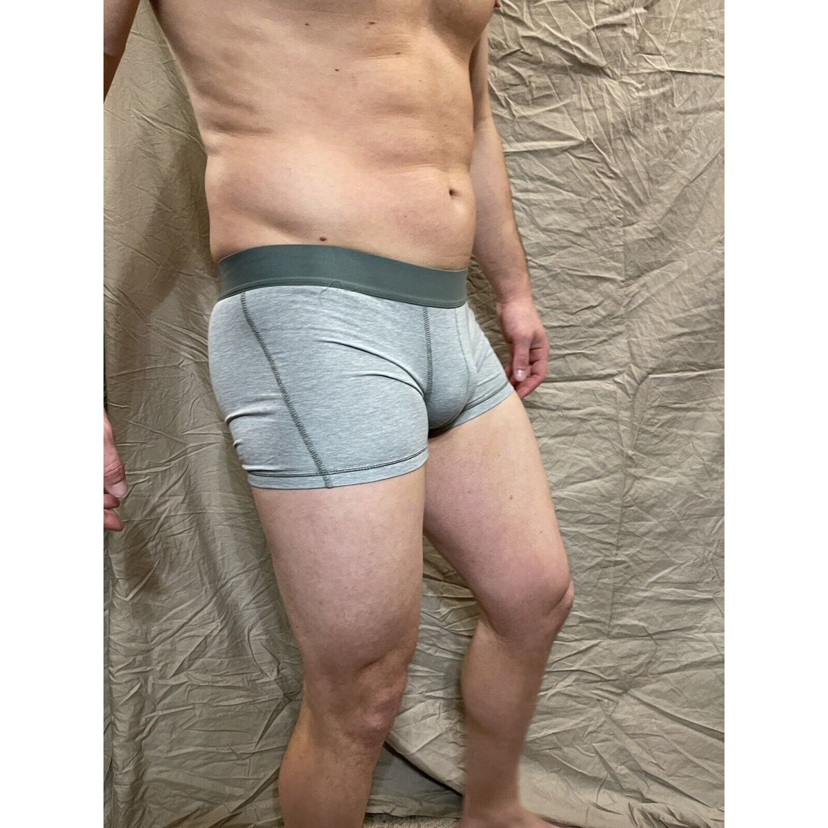 men's H&M green and gray compression shorts New And Never Worn Large