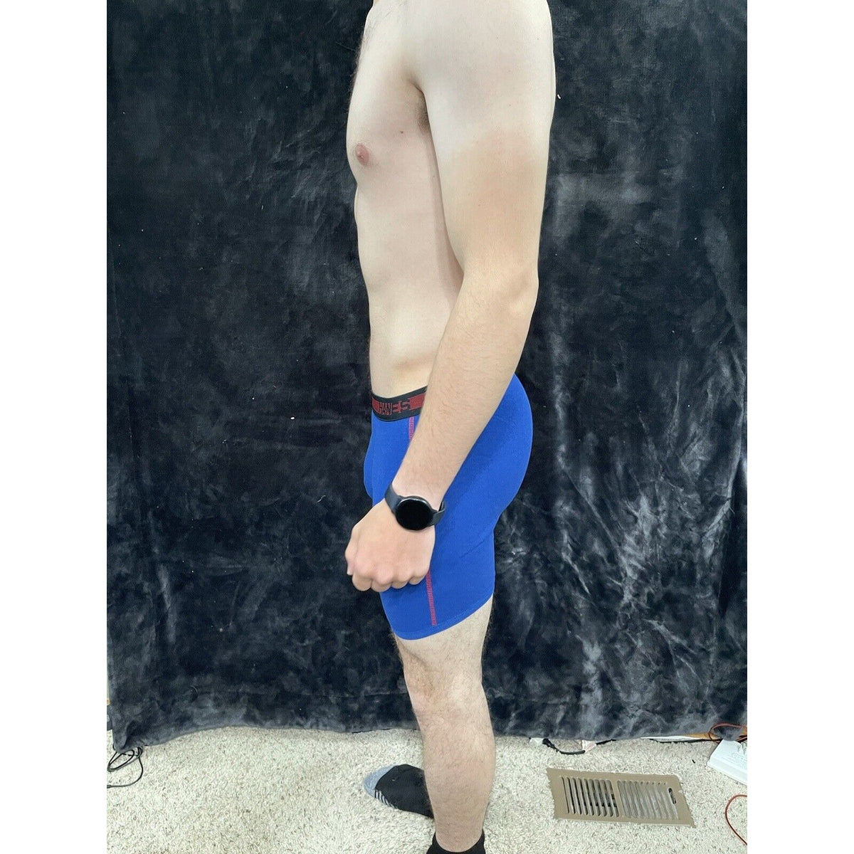 Men’s Royal Blue Hanes Small Boxer Briefs