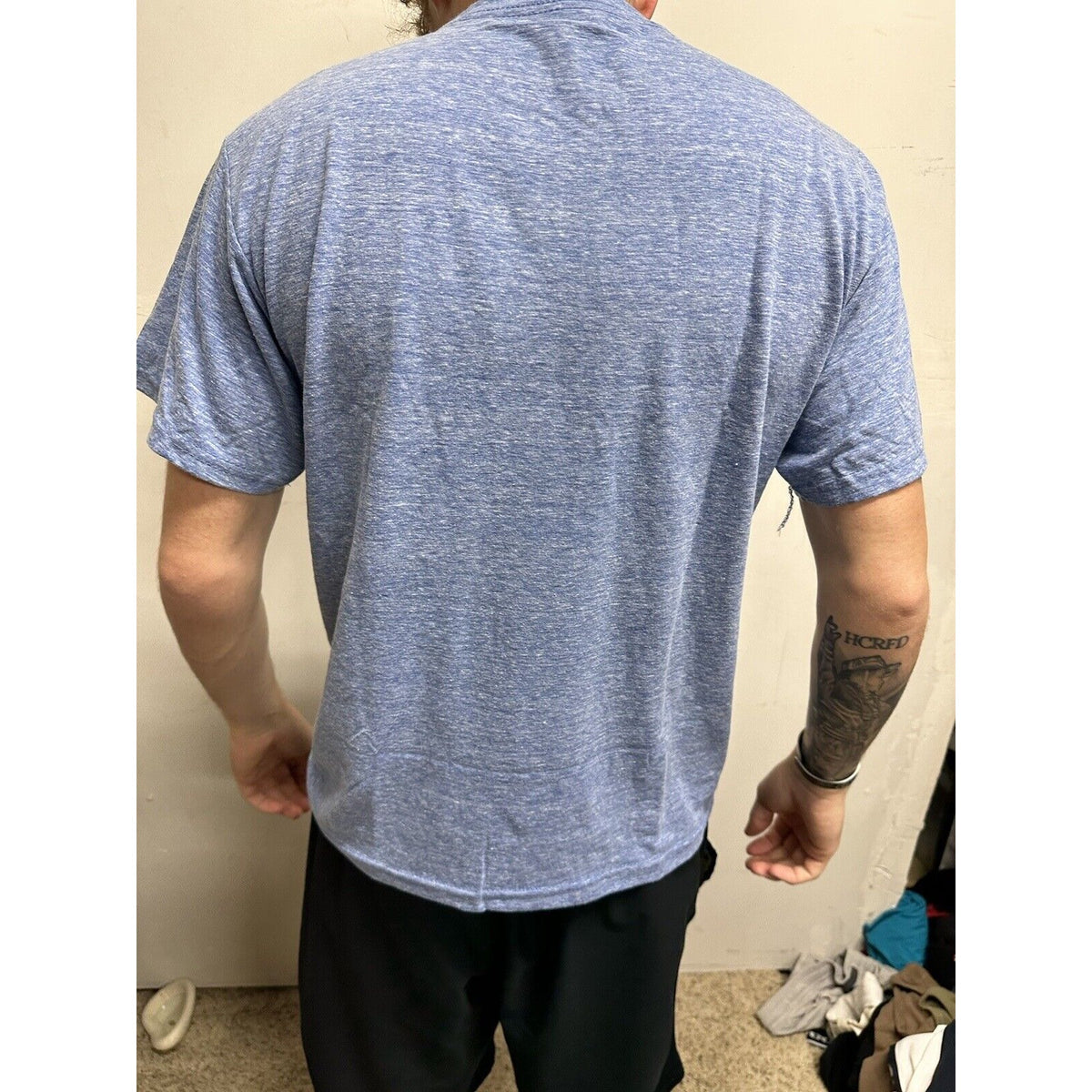 Star Wars Men’s Blue Tshirt Large Droids