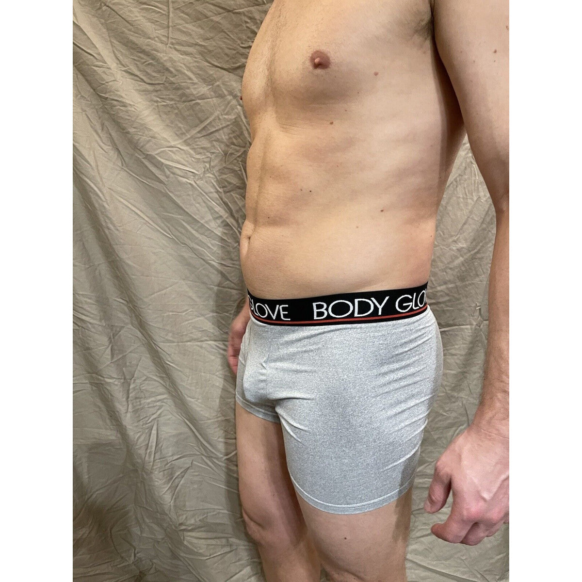 men's gray Body Glove Boxer Briefs Small