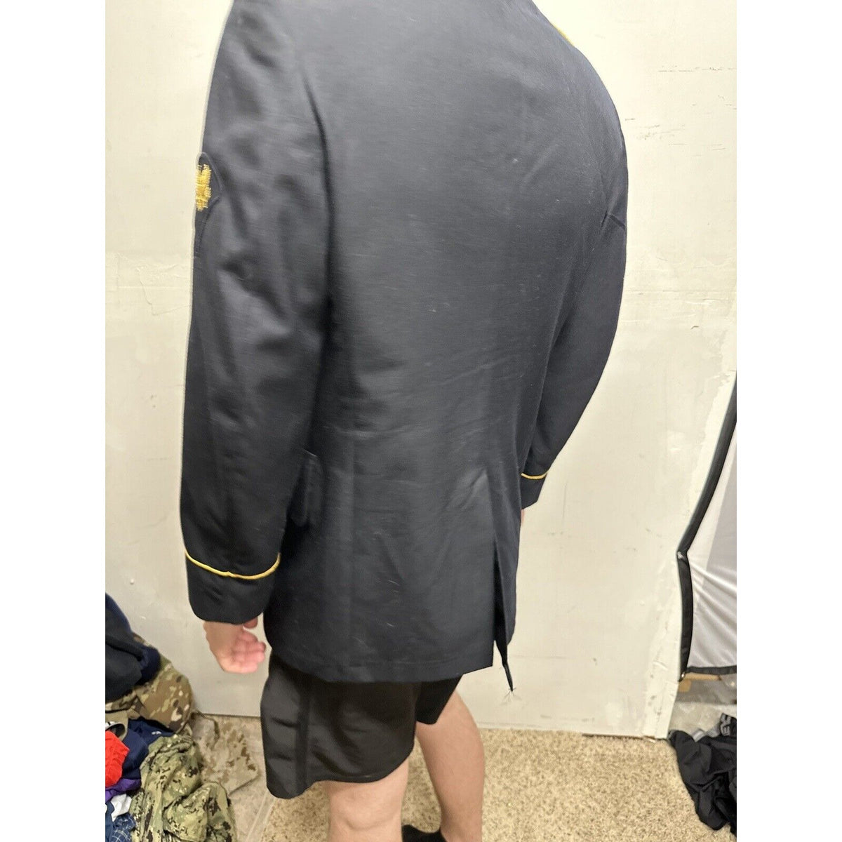 Army Service Coat Men’s 38 RC Specialist Rank poly/wool defense logistics