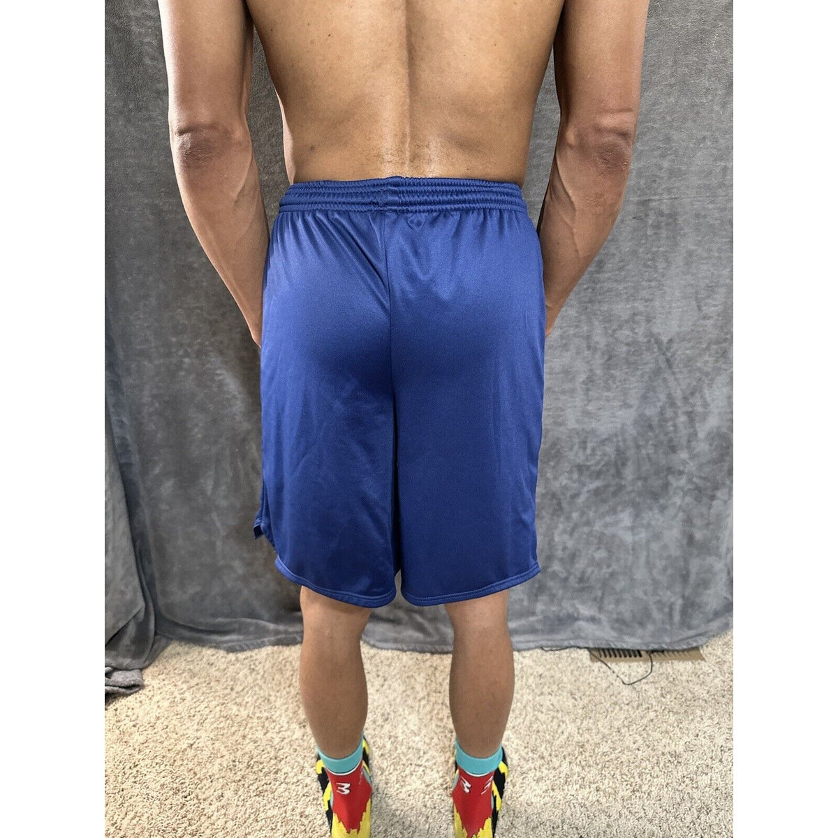 Men’s Cadet Air  Force Academy PT Blue Workout Athletic Shorts Small