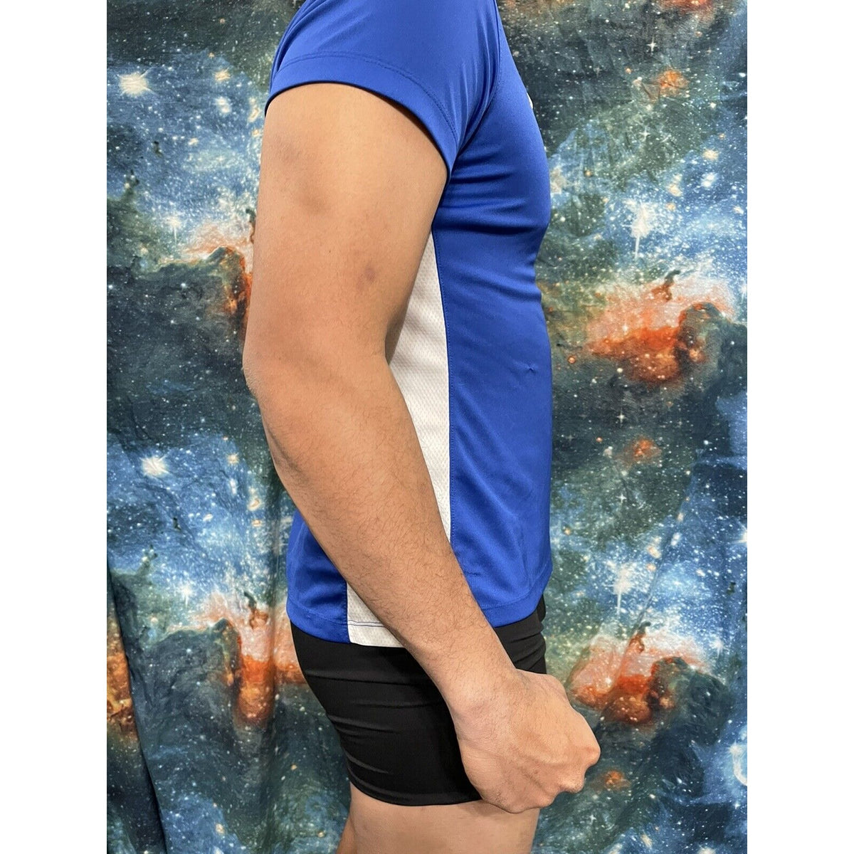 Air Force Nike Dri-Fit Large Blue Polo Shirt