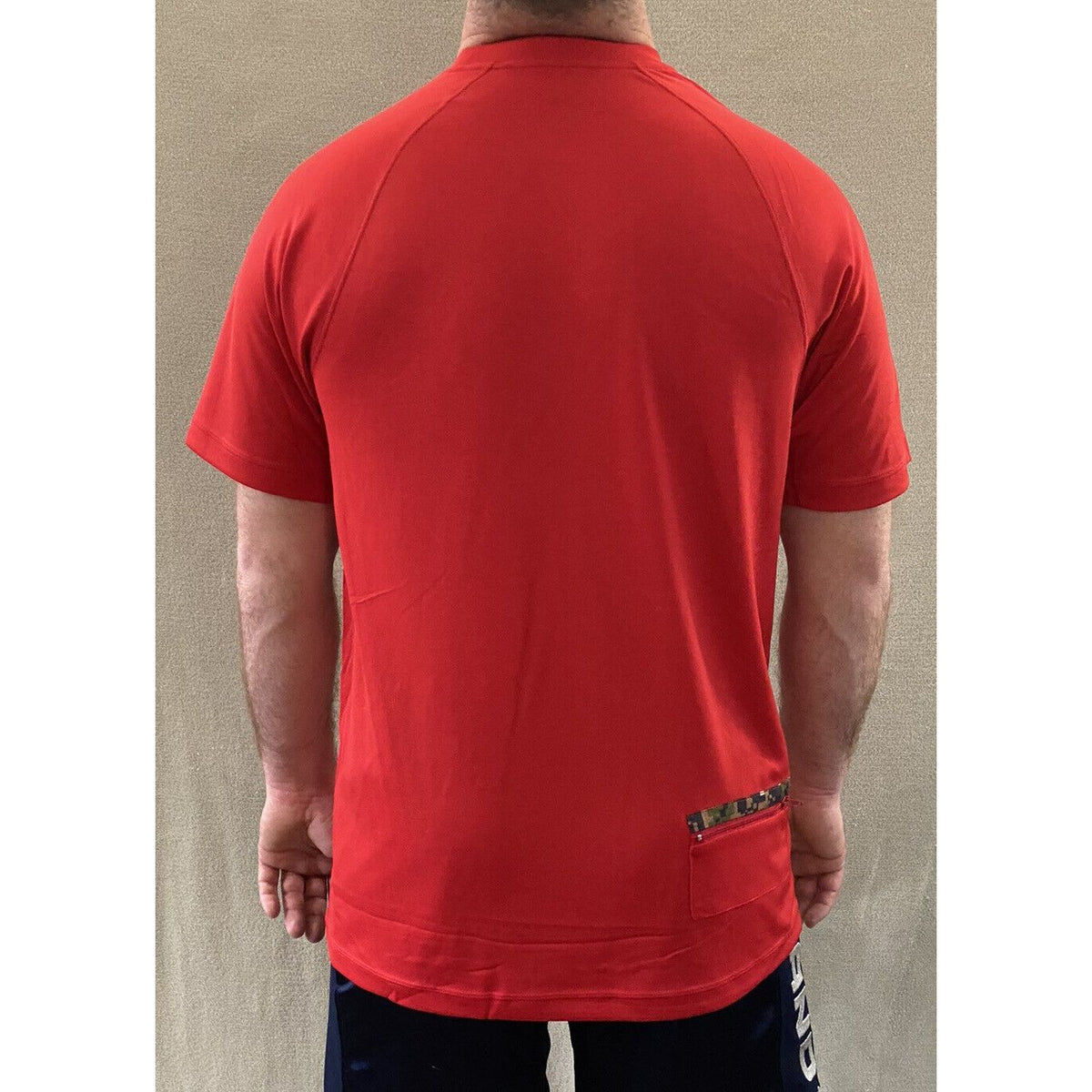 Soffe Extreme Training XT46 Men’s Medium Red Camo  Military Polyester Shirt NWT