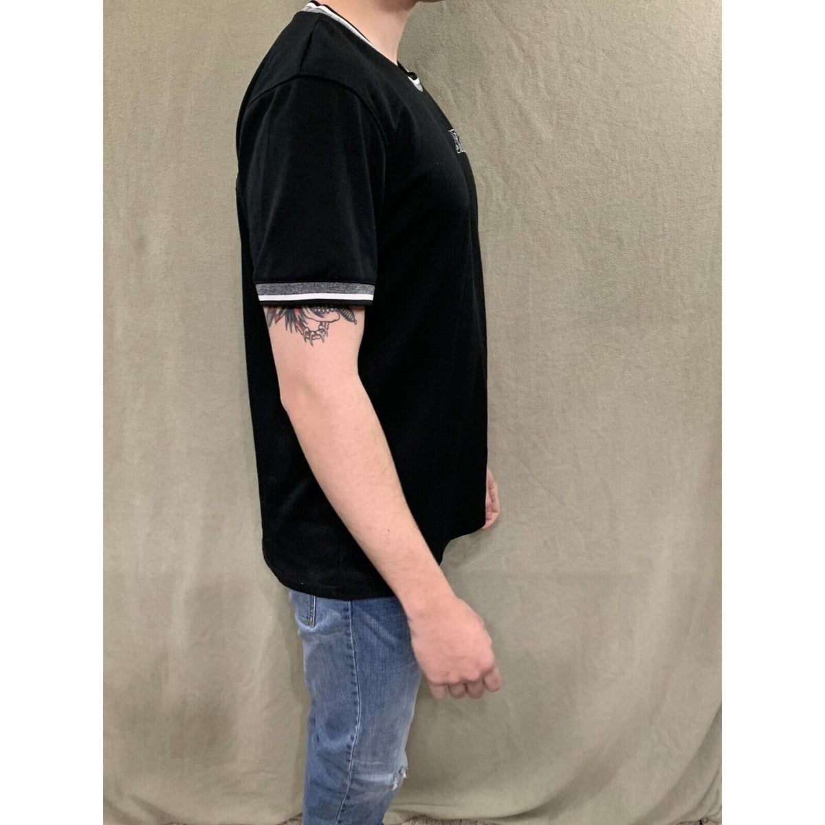Rue 21 Carbon Black Shirt (BRKLYN) Size Medium