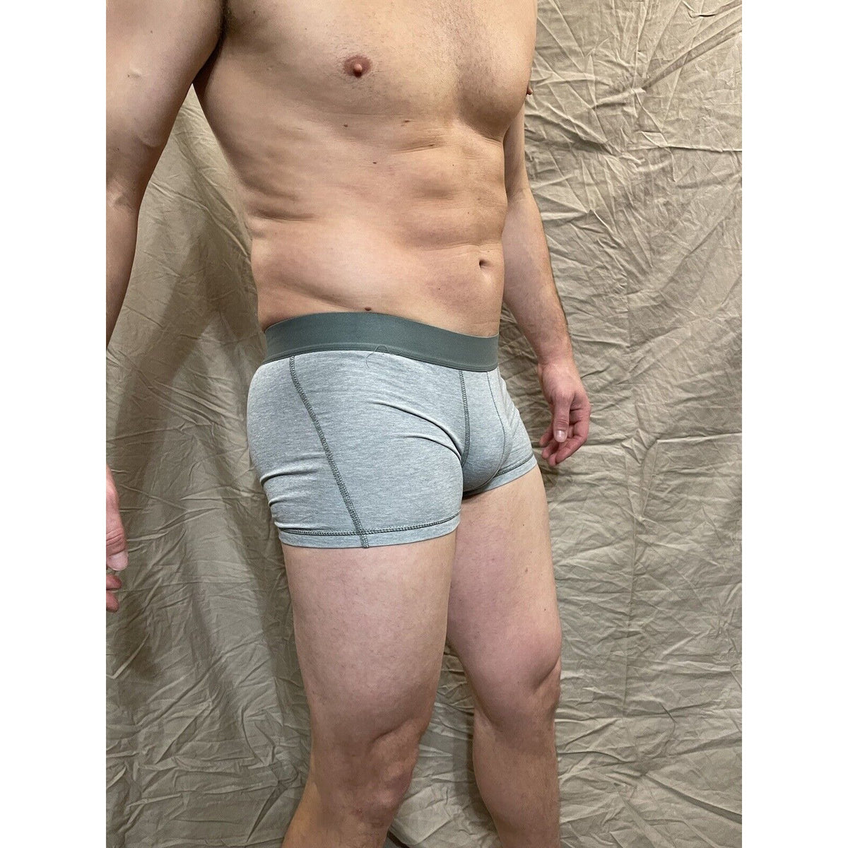 men's H&M green and gray compression shorts New And Never Worn Large