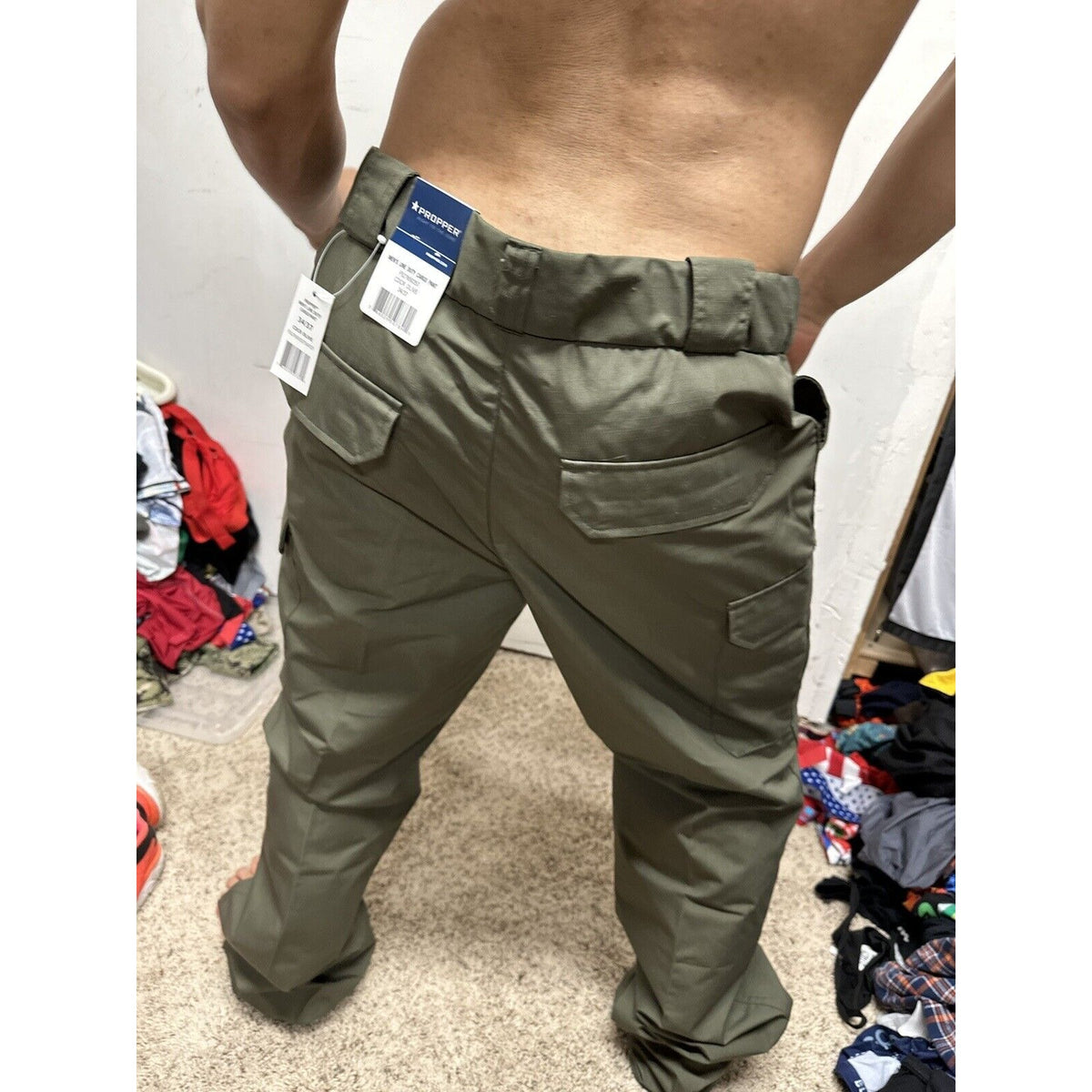 Men’s Propper Line Duty Cargo Pant Olive 34/37 Pants