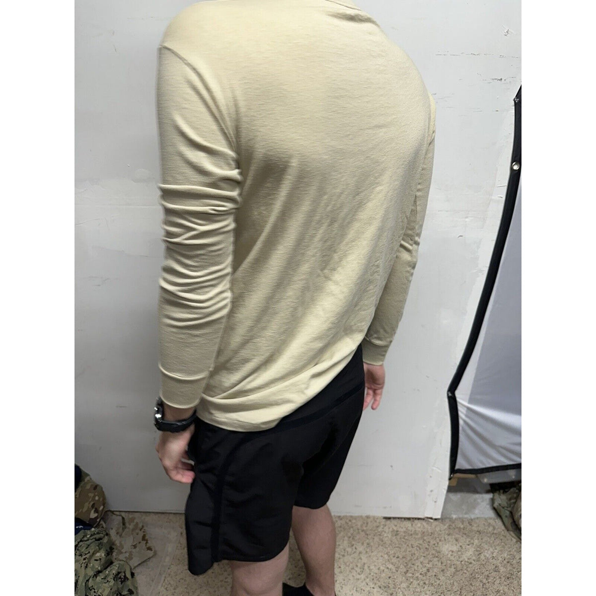 Men’s Tan duke Medium Long Sleeve Civil Air Patrol Uniform Shirt