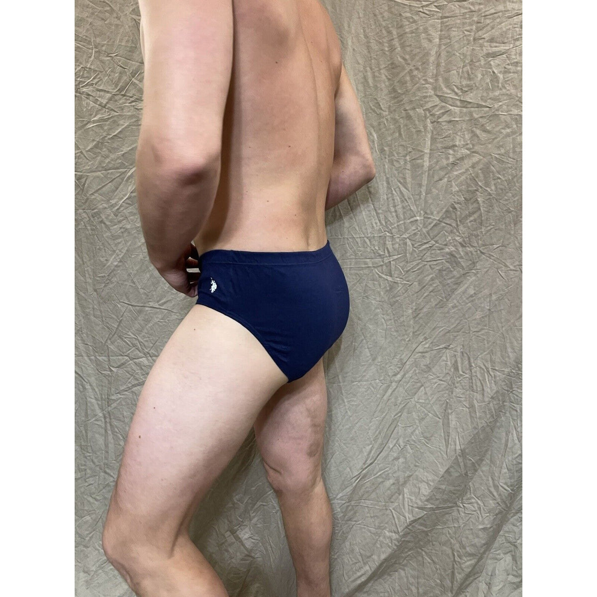 men's XL dark Blue u.s. polo assn brief
