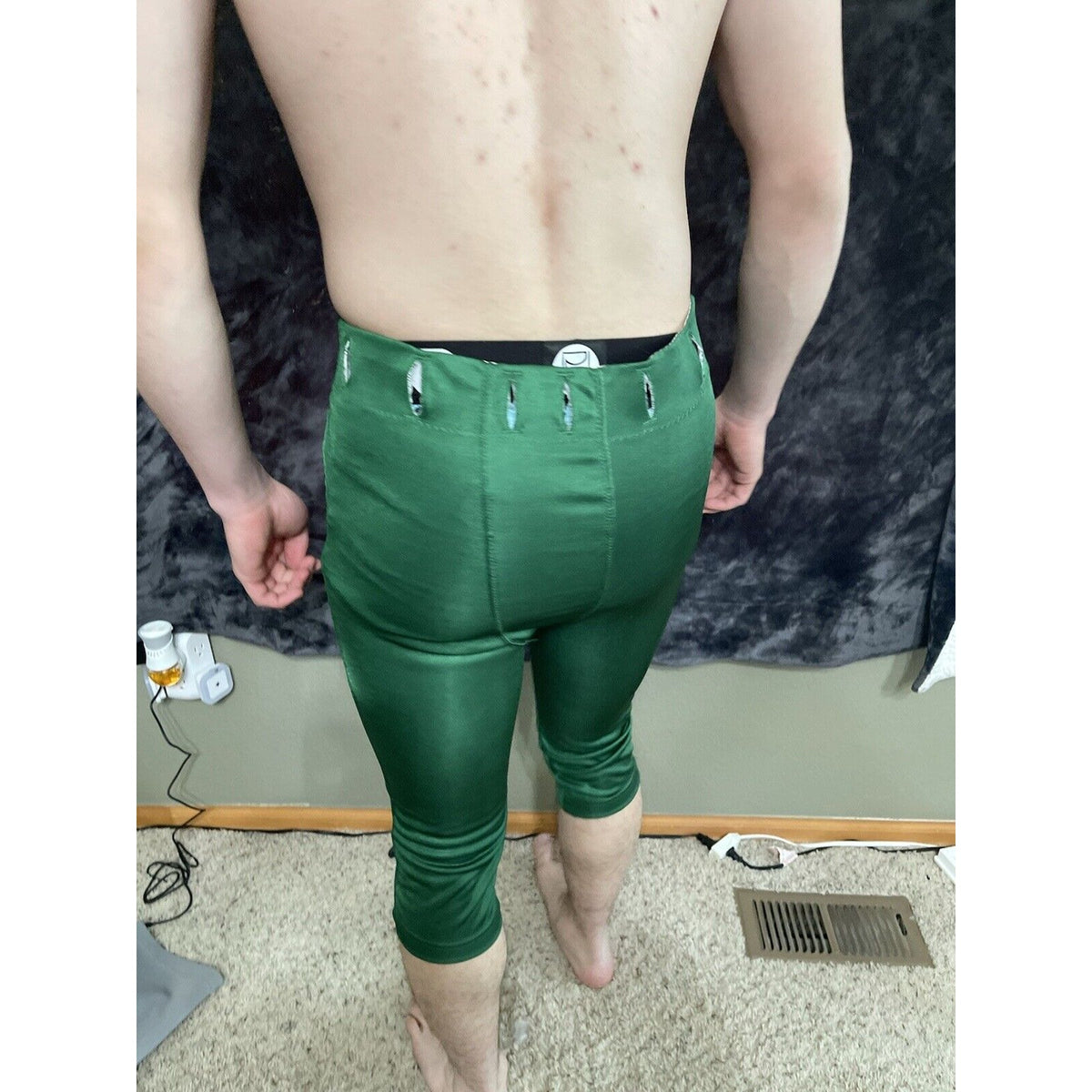 Men’s Champro Green Football Pants Adult Small