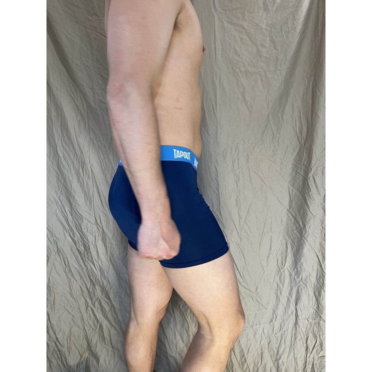 men's tapout dark blue compression shorts with spandex XL