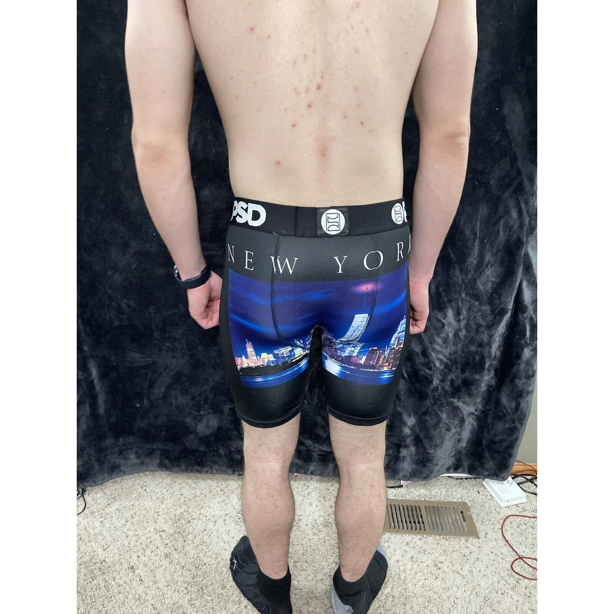 Men’s Large PSD New York Boxer Brief Statue of Liberty Freedom Tower